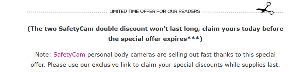 Safety Cam Discount