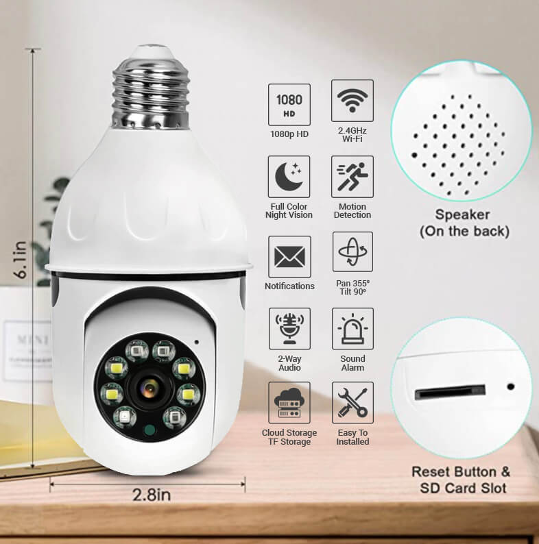 Owly® Light Bulb Cameras