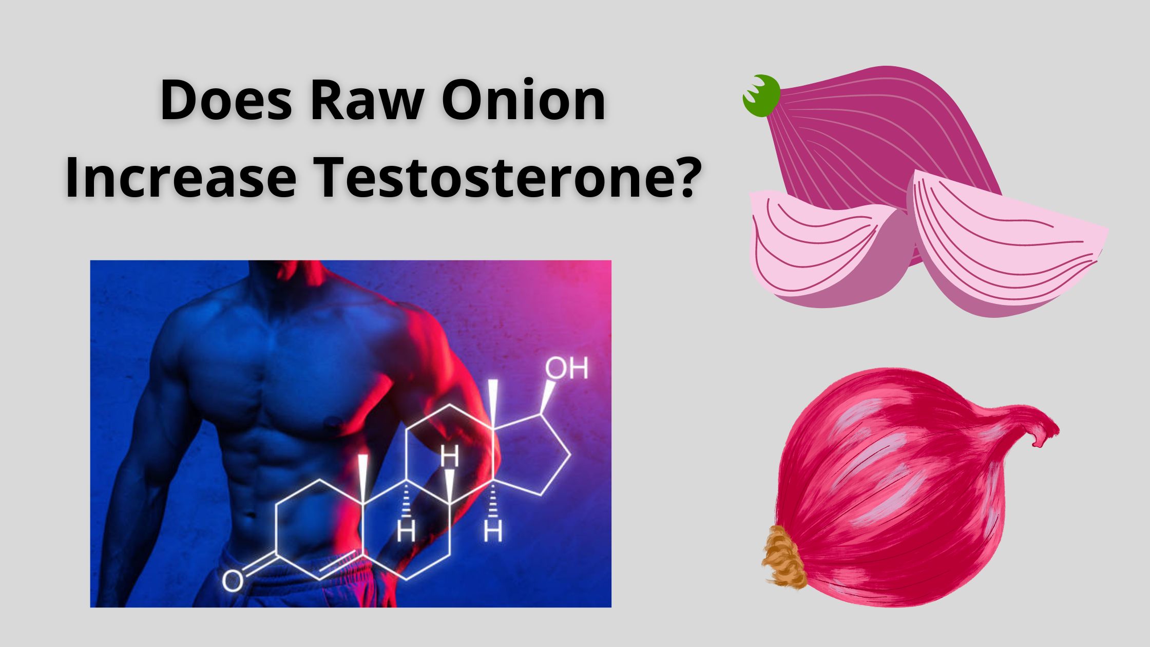 does raw onion increase testosterone