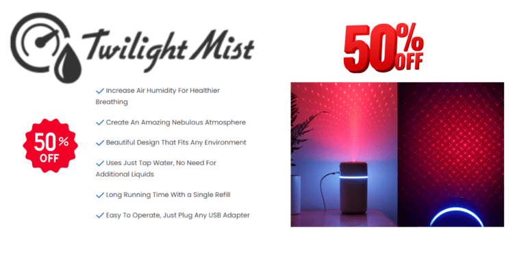 TWILIGHTMIST - Ultrasonic Room Humidifier